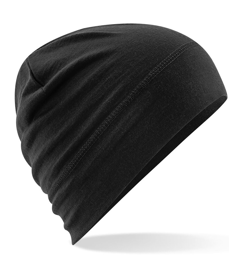 Beechfield_Merino-Beanie_B370_Black