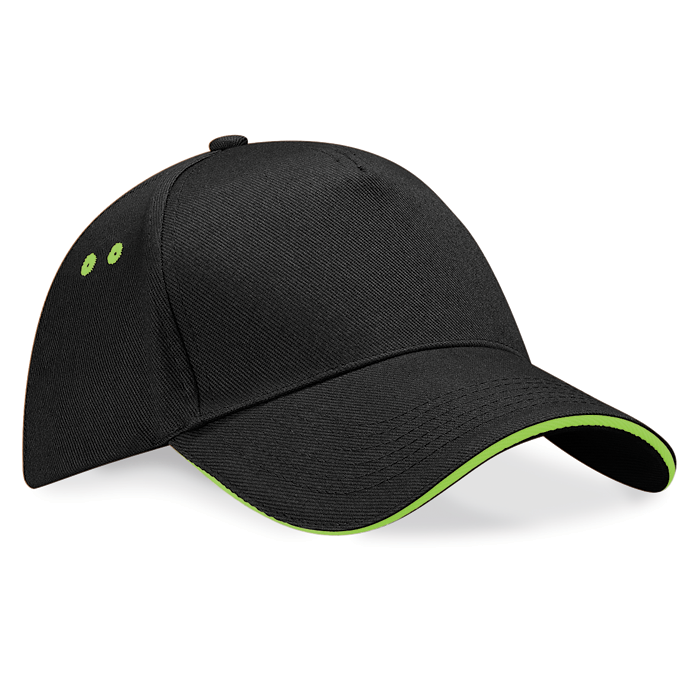 beechfield_b15c_black_limegreen