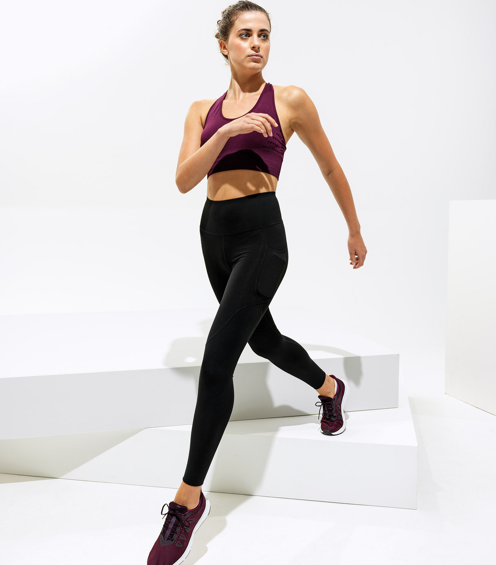 TriDri® Womens Seamless '3D Fit' Multi-Sport Denim Look Leggings TR305