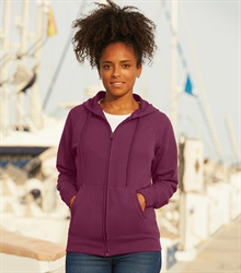 62-150-0 Lightweight Hooded Sweat Jacket Lady-Fit