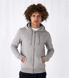 B&C_I_WU03K_King-zipped-hood_heather-grey_02_