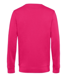 B&C_P_WU31B_Organic-crew-neck_magenta-pink_back_