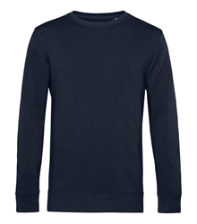 B&C_P_WU31B_Organic-crew-neck_navy-blue_front_