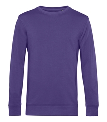 B&C_P_WU31B_Organic-crew-neck_radiant-purple_front_