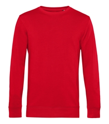 B&C_P_WU31B_Organic-crew-neck_red_front_