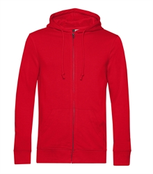 B&C_P_WU35B_Organic-zipped-hood_red_front_