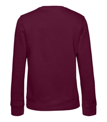 B&C_P_WW01Q_Queen-crew-neck_women_dark-cherry_back_