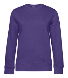 B&C_P_WW01Q_Queen-crew-neck_women_radiant-purple_front_