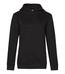 B&C_P_WW02Q_Queen-hooded_women_black-pure_front_