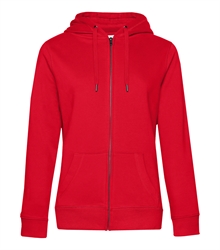 B&C_P_WW03Q_Queen-zipped-hood_women_red_front_