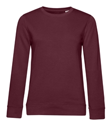 B&C_P_WW32B_Organic-crew-neck_women_burgundy_front_