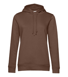 B&C_P_WW34B_Organic-hooded_women_mocha_front_