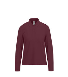 BC_B_C-My-Polo-180-LSL_women_PW462_burgundy_F