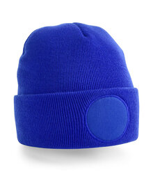 Beechfield_Circular-Patch-Beanie_B446_Bright-Royal