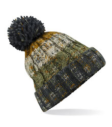 Beechfield_Corkscrew-Pom-Pom-Beanie_B486_autumn-moss