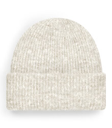 Beechfield_Cosy-Ribbed-Beanie_B386_almond-marl_flat-shot