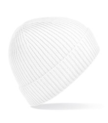 Beechfield_Engineered-Knit-Ribbed-Beanie_B380_White