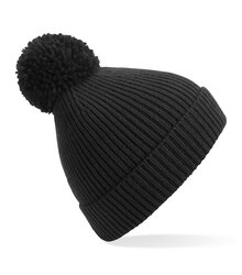 Beechfield_Engineered-Knit-Ribbed-Pom-Pom-Beanie_B382_Black.jpg