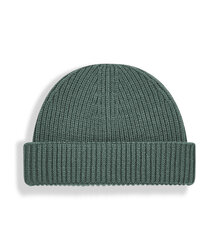 Beechfield_Harbour-Beanie_B383R_marine-green_flat-shot