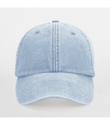 Beechfield_Low-Profile-Vintage-Cap_B655_vintage-light-blue_front-on-shot