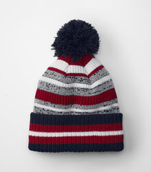 Beechfield_Multi-Sport-Fan-Beanie_B474R_french-navy_classic-red_white_flat-shot