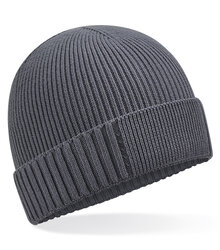 Beechfield_Organic-Cotton-Engineered-Patch-Beanie_B438N_graphite-grey