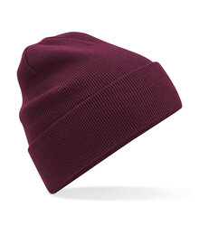 Beechfield_Organic-Cotton-Original-Cuffed-Beanie_B45N_Burgundy