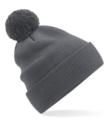 Beechfield_Organic-Cotton-Snowstar-Beanie_B450N_Graphite-Grey