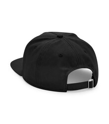 Beechfield_Organic-Cotton-Unstructured-5-Panel-Cap_B64N_black_rear