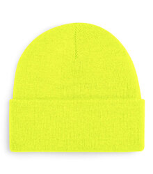 Beechfield_Original-Cuffed-Beanie_B45_fluorescent-yellow_flat-shot