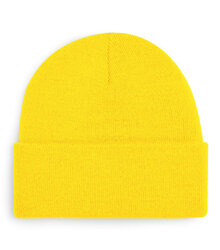 Beechfield_Original-Cuffed-Beanie_B45_yellow_flat-shot