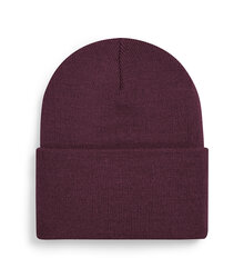 Beechfield_Original-Deep-Cuffed-Beanie_B40R_burgundy_flat-shot