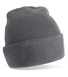 Beechfield_Recycled-Original-Patch-Beanie_B445R_Graphite-Grey