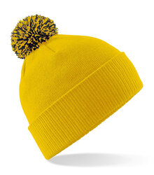 Beechfield_Snowstar-Duo-Beanie_B450_Gold-Black-turn-up