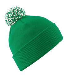 Beechfield_Snowstar-Duo-Beanie_B450_KellyGreen_White