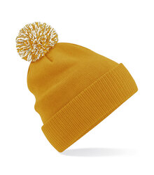 Beechfield_Snowstar-Duo-Beanie_B450_mustard_off-white_turn-up