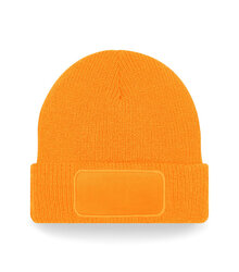 Beechfield_Thinsulate-Printers-Beanie_B440_Fluorescent-Orange-flat-shot