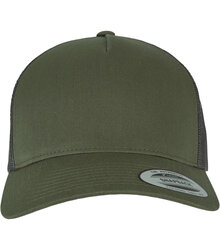 Flexfit-Yupoong_5-Panel-Retro-Trucker-Cap_FF6506_6506_Choco-Chip-Greyish-Brown_front