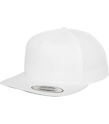 Flexfit-Yupoong_Classic-5-Panel-Snapback_FF6007_6007_white_angle