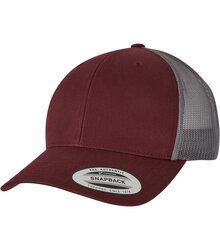 Flexfit-Yupoong_Retro-Trucker-2-Tone_FF6606T_6606T_Maroon_Grey