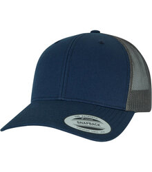 Flexfit-Yupoong_Retro-Trucker-2-Tone_FF6606T_6606T_Navy_Greyish-Brown