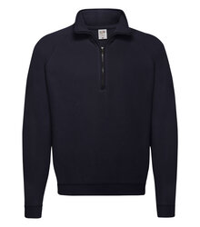 Fruit-of-the-Loom_Sweat-Zip-Neck_62-114-AZ_deep-navy_front