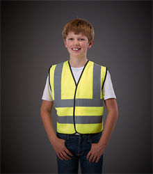 HVW100CH_Hi Vis Yellow_Childrens_Model Shotxxx1