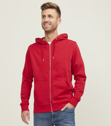 Jack-Jones-Produkt-Blanks_PKTGMS-Blank-Basic-Zip-Hood-Sweat_12263907_Lipstick-Red_5715603398892_005