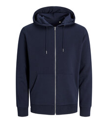 Jack-Jones-Produkt-Blanks_PKTGMS-Blank-Basic-Zip-Hood-Sweat_12263907_Navy-Blazer_front_5715603398908_001