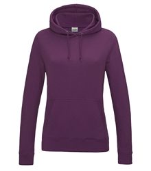 Just-Hoods-Girlie-College-Hoodie-JH001F PLUM (TORSO)