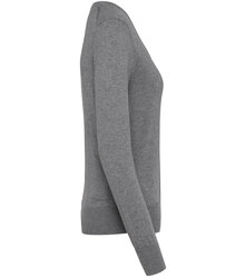 Kariban-Premium_Women-Supima-Cardigan_PK903-S_GREYHEATHER