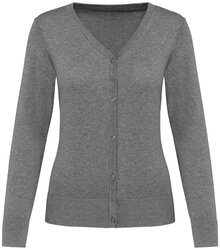 Kariban-Premium_Women-Supima-Cardigan_PK903_GREYHEATHER