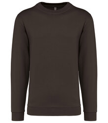 Kariban_Crew-Neck-Sweatshirt_K474_CHOCOLATE