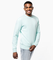 Kariban_Eco-friendly-crew-neck-sweatshirt_K4025-4_2024_ice-mint_front-angle